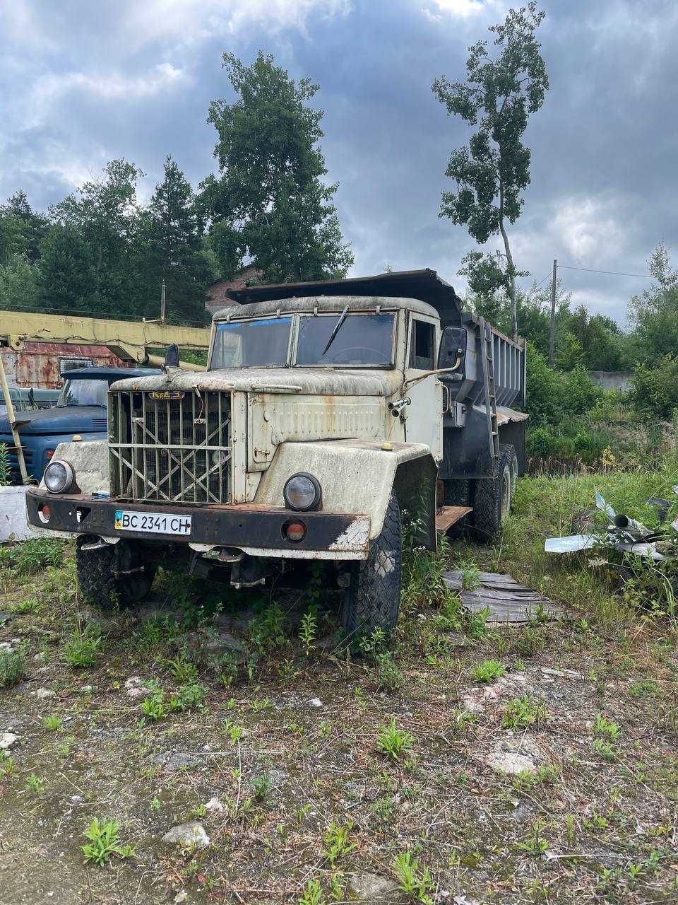 КрАЗ-256, 1984р. самоскид в робочому стані