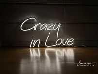 Crazy in Love | Neon Ledon Napis Led | Autorska Produkcja