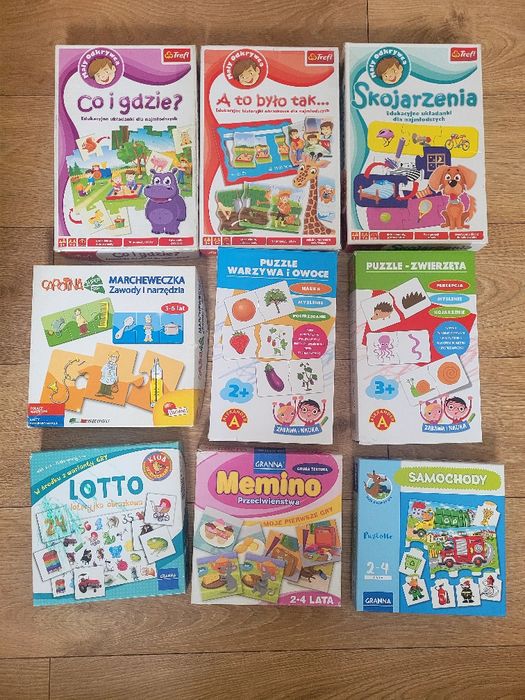 Ukladanka, gra, puzzle TREFL Granna Carotina Alexander