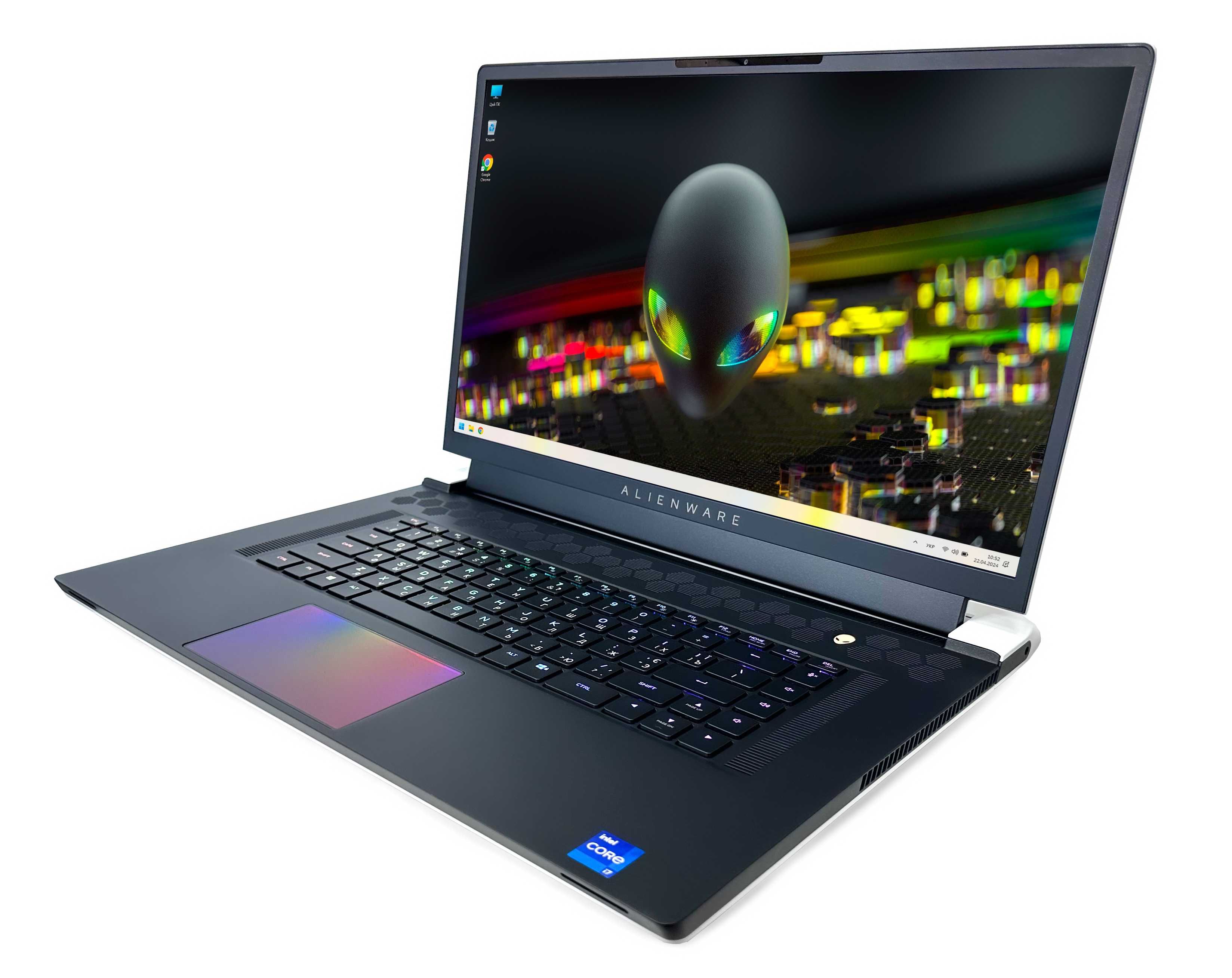 Ноутбук Alienware x17 R1: Core i7-11700H/32ГБ/RTX3080 16ГБ/17.3" 360Гц