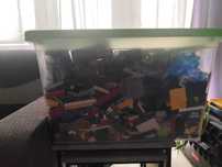 Kubeł lego 55litrów 8kg