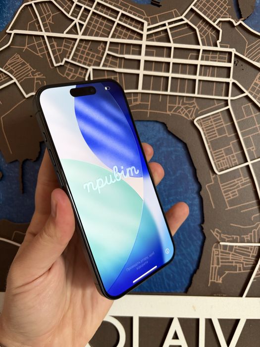 Apple iPhone 15 Pro 256GB eSIM Black Titanium (MTQR3)