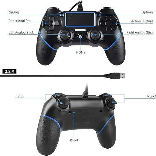 Kontroler Gamepad pad do Play-Station 4/Pro/Slim/PC Dual Shock