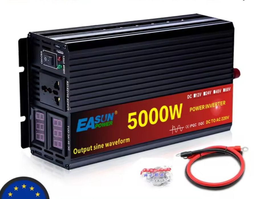 Inversor solar auto casa 12v para 220v 3000w ONDA PURA