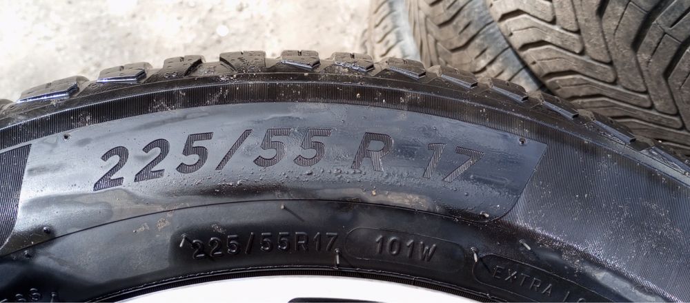 Диски з резиною БМВ 225/55/17. Колеса на БМВ r17