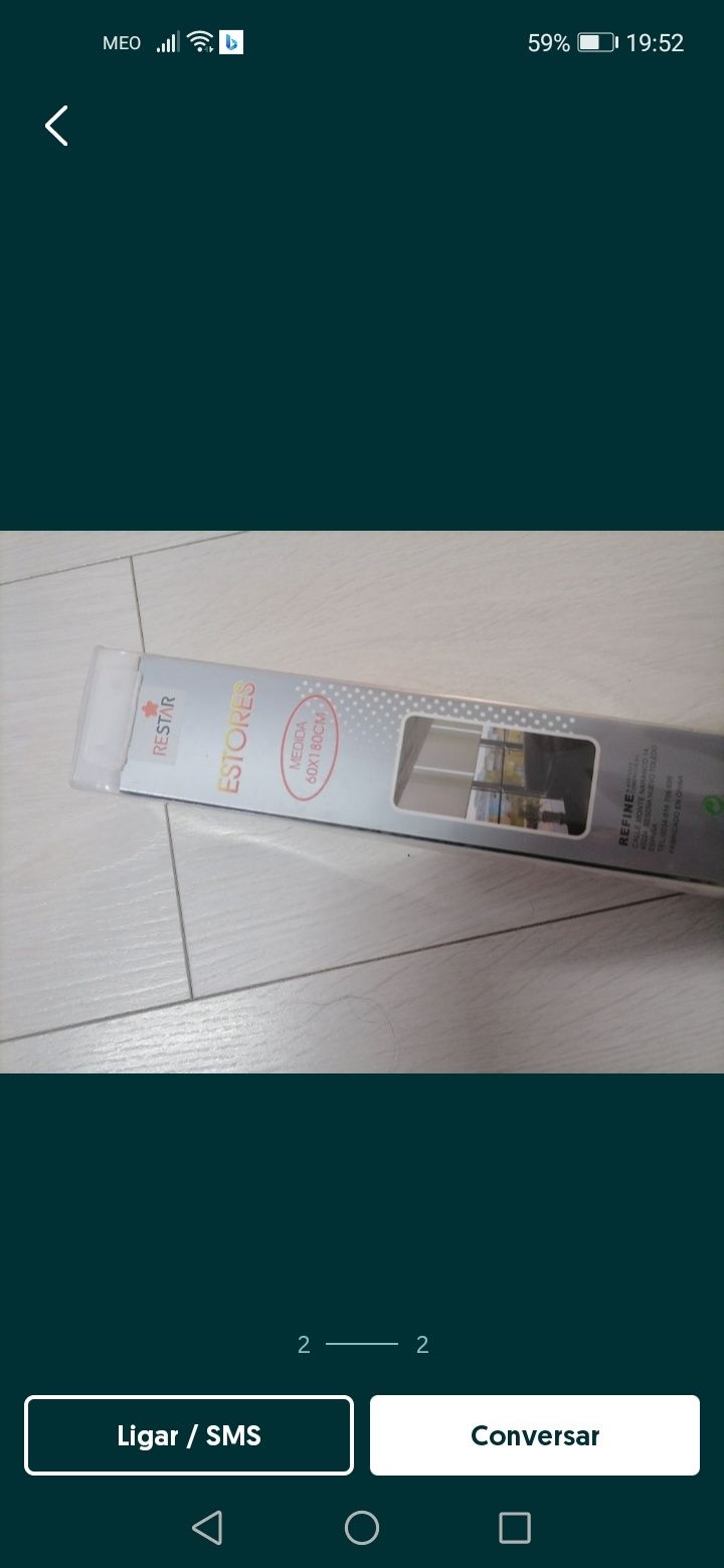 Vendo estore novo