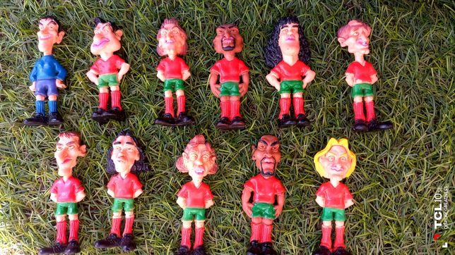 Completa Os bonecos da Bola Seleção Nacional 1996