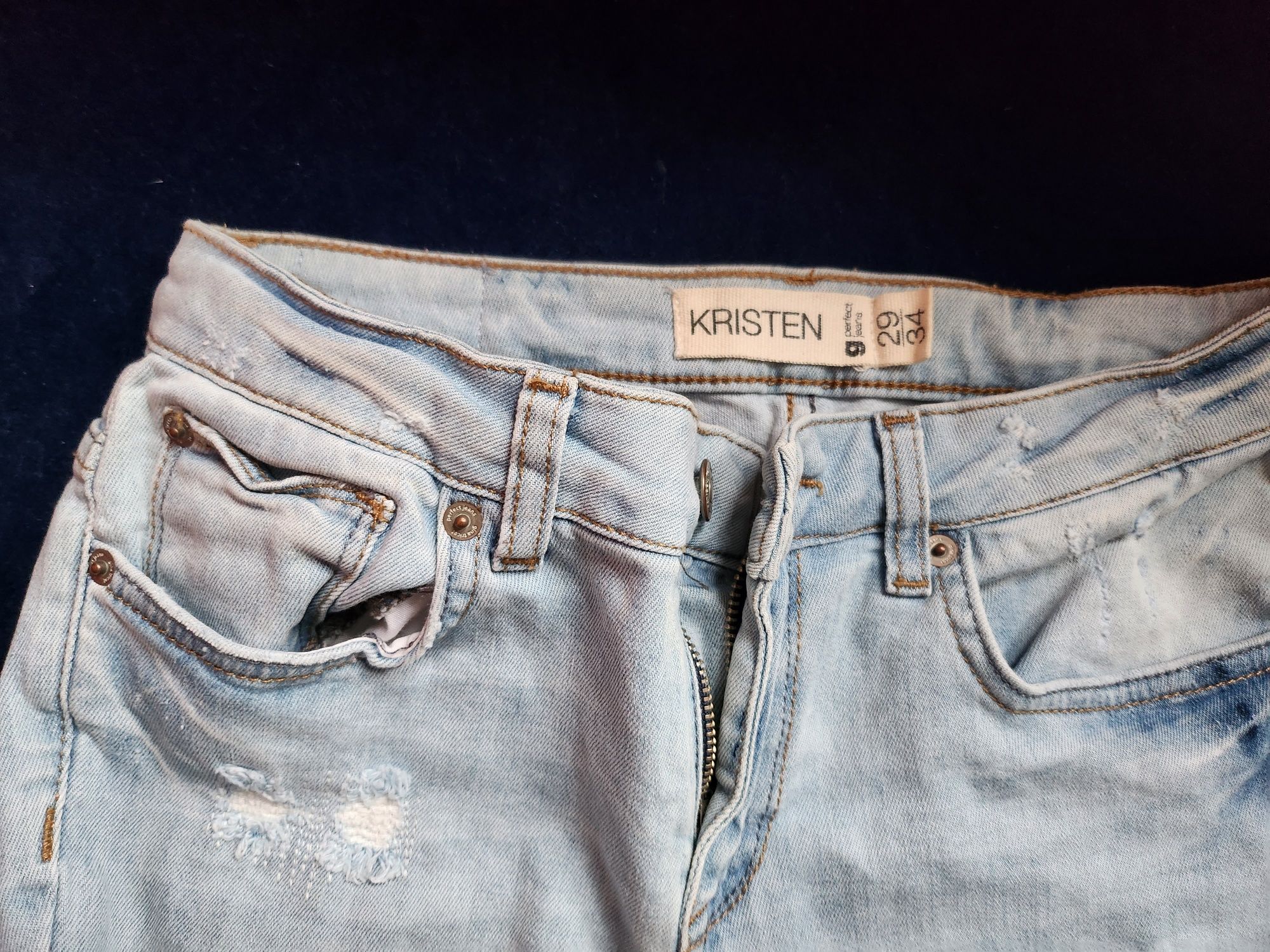 Spodnie jeansowe roz 36