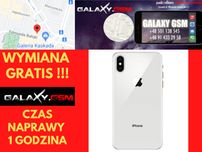 Apple IPHONE XS Szklana Klapka Tył Oryginał Wymiana GRATIS Szczeci