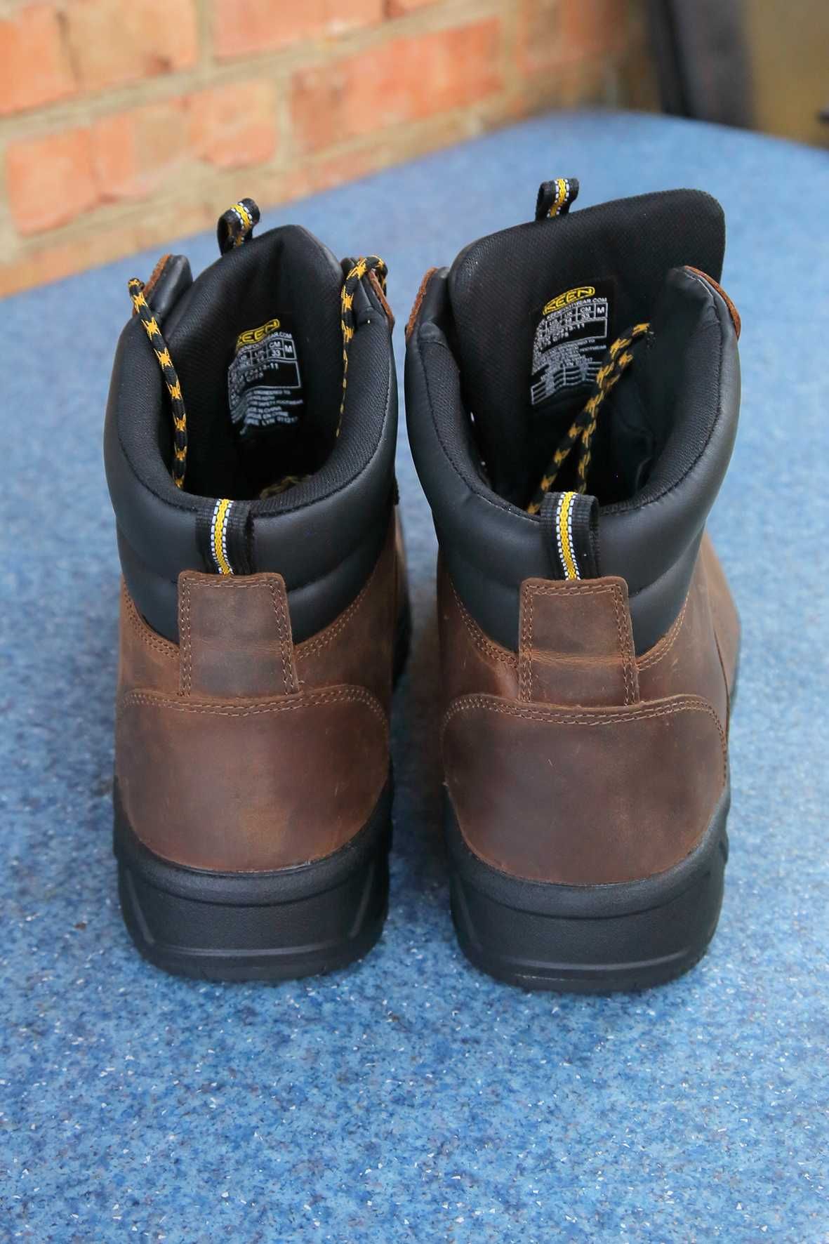 Продам новые кожаные ботинки Keen р.48