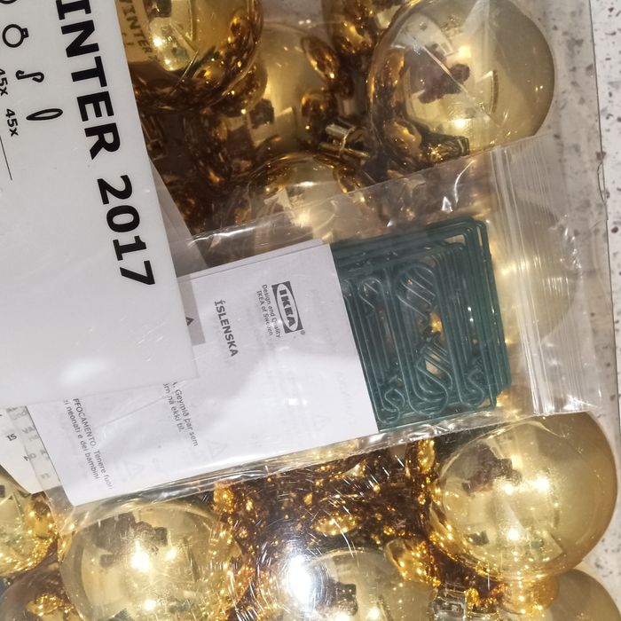 Bolas de decoração de natal