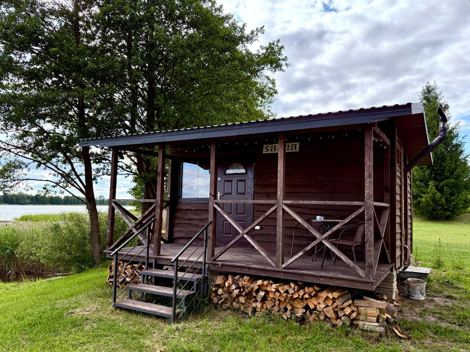 Domki do wynajęcia nad jeziorem Gremzdy. Wolne terminy!