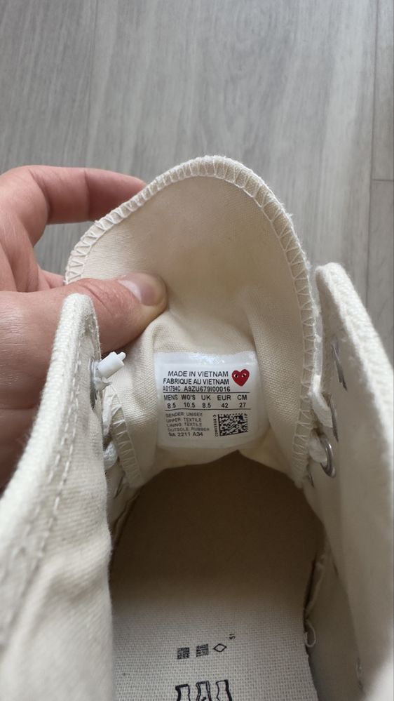 Converse Comme des Garcons PLAY
