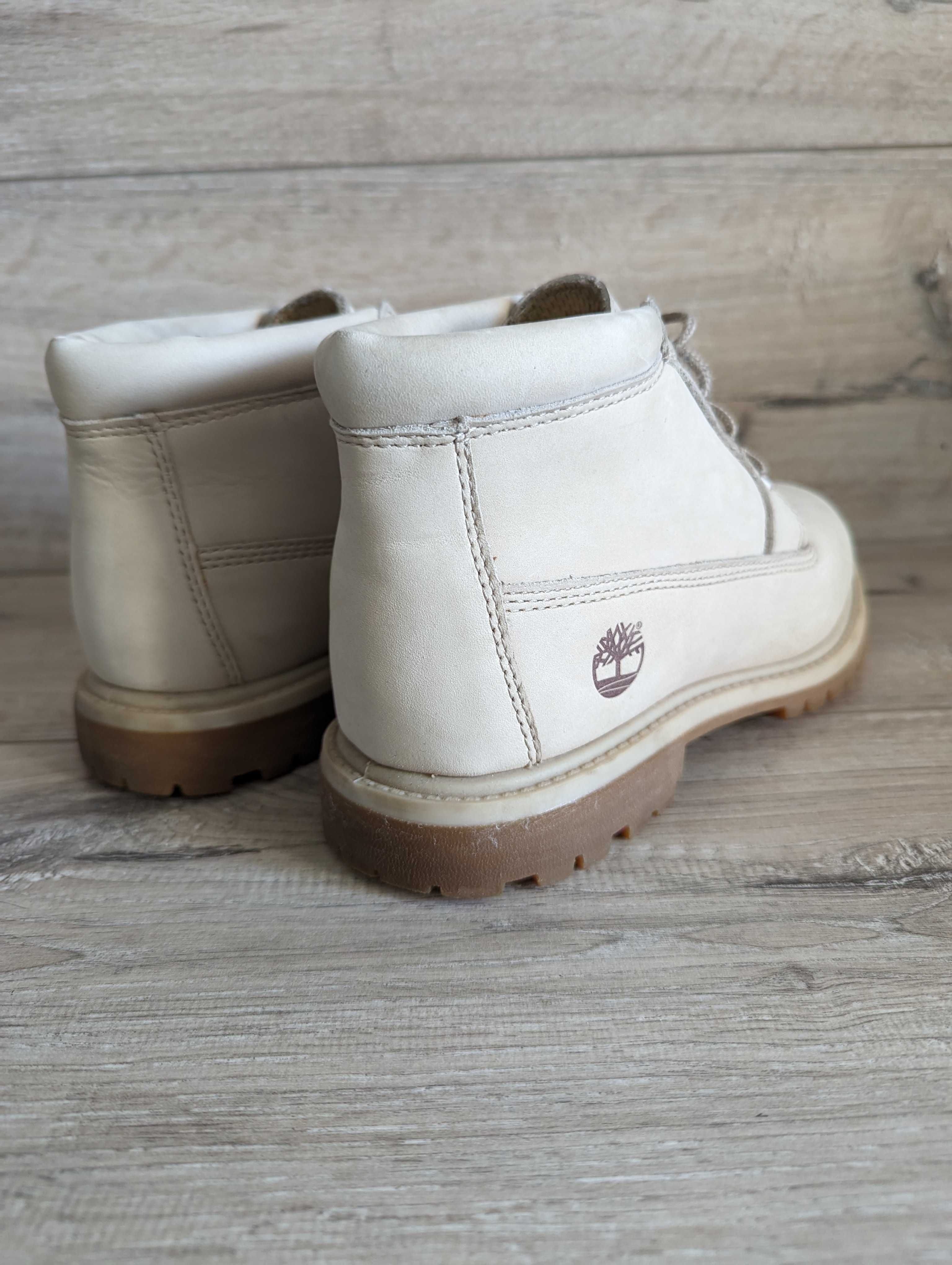 Ботинки кожаные б/у Тимберленд Timberland Nellie Chukka  37-38 р 24 см