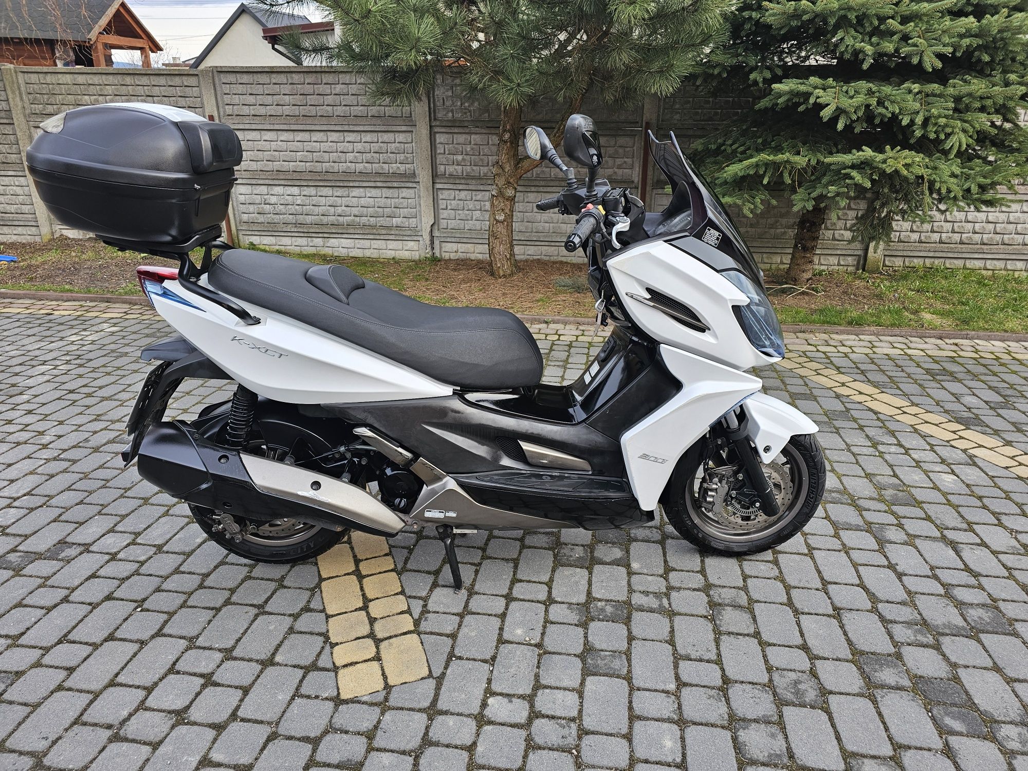 Kymco k-XCT 300  XL kufer 2014r