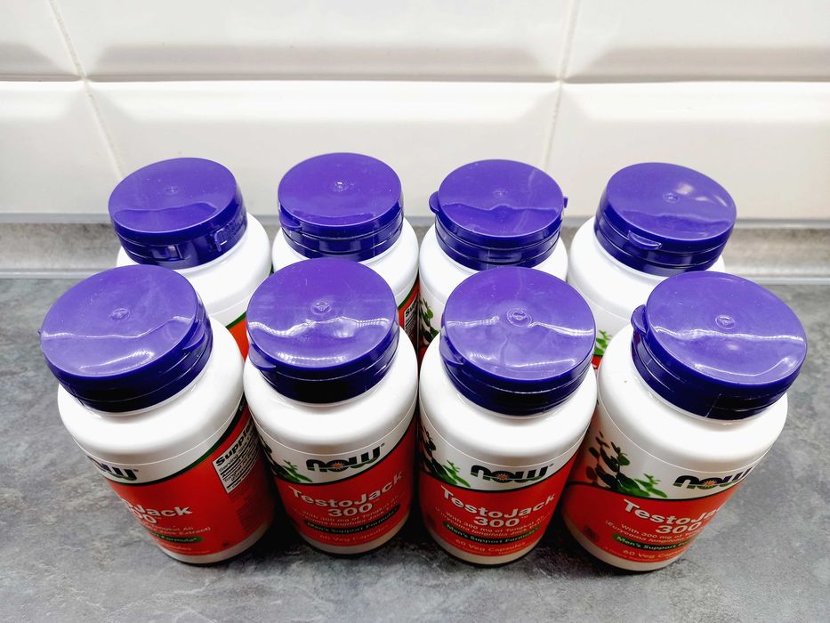 Now Foods, TestoJack 300 (60 капс.), бустер тестостерона
