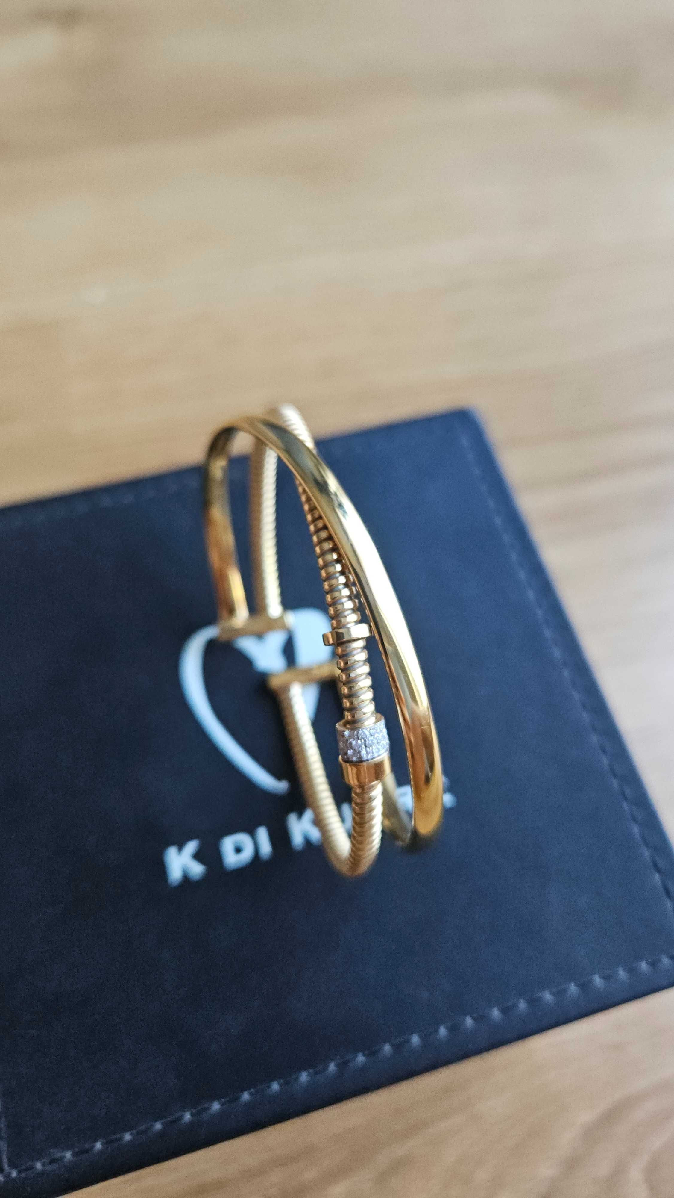 Pulseira Ouro e Diamantes K di Kuore