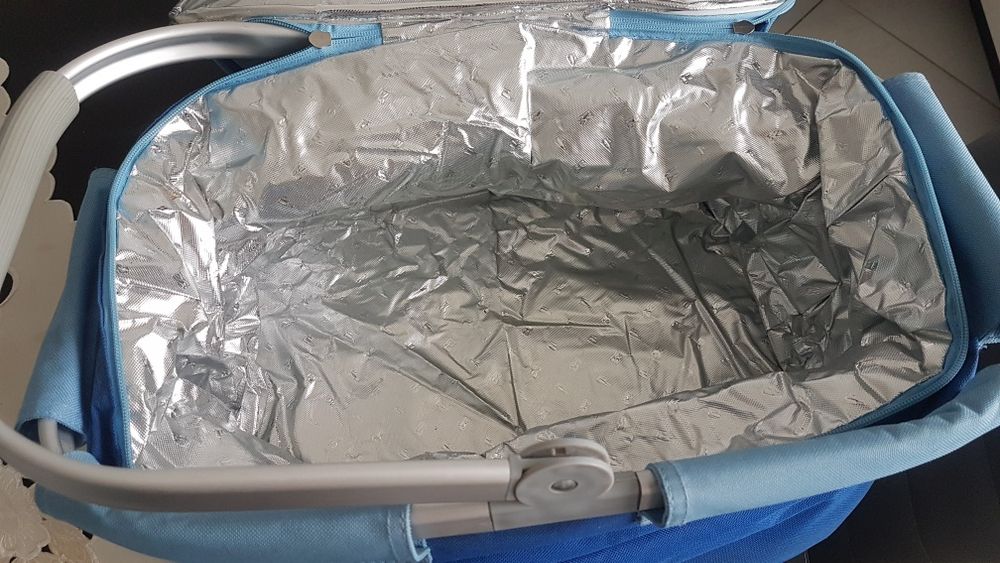 Do kolekcji - kosz - torba termiczna piknikowa