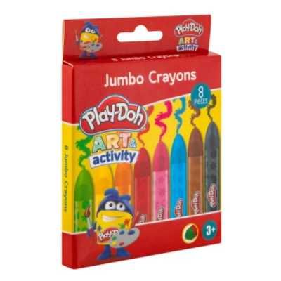 Kredki Jumbo 8 kolorów Play - Doh