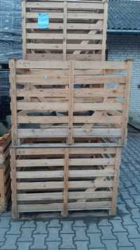 Skrzyniopalety drewniane skrzynie palety na kapustę i inne warzywa