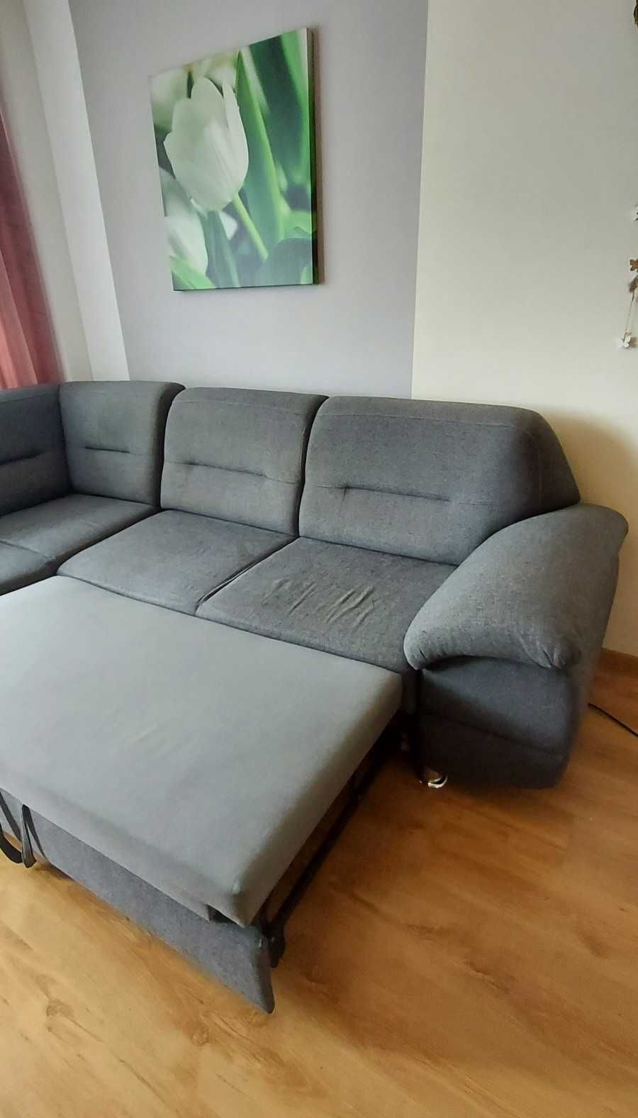 Narożnik z funkcją spania