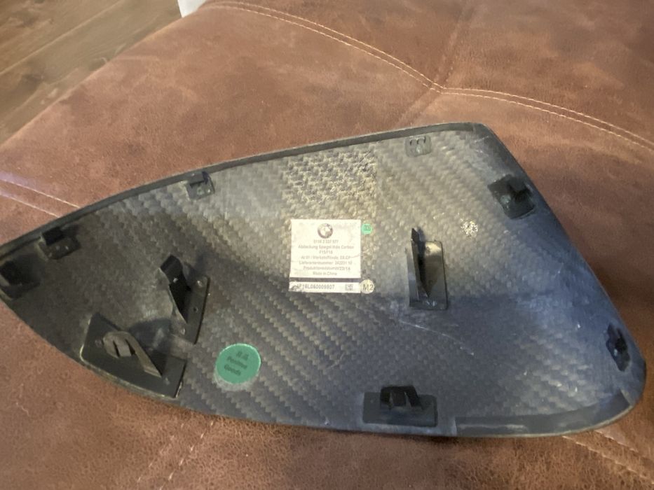 Оригінальні карбонові накладки дзеркал BMW X5/X6 (F15/F16) Carbon