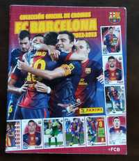 Частково (на 60%) заповнений альбом PANINI FC Barcelona 2012/2013