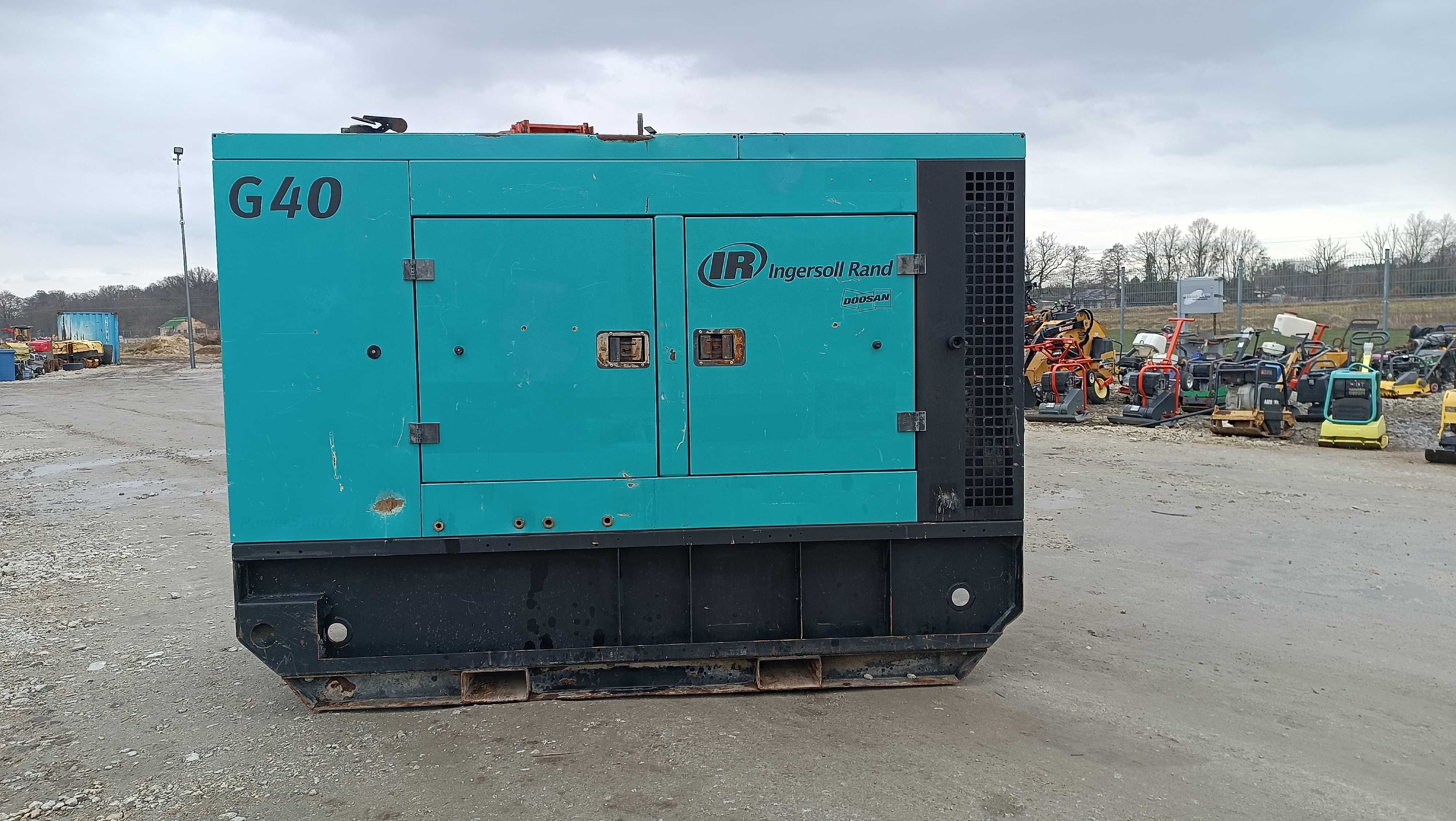 Agregat Prądotwórczy INGERSOLL RAND DOOSAN G40 KVA / 10r!| Atlas