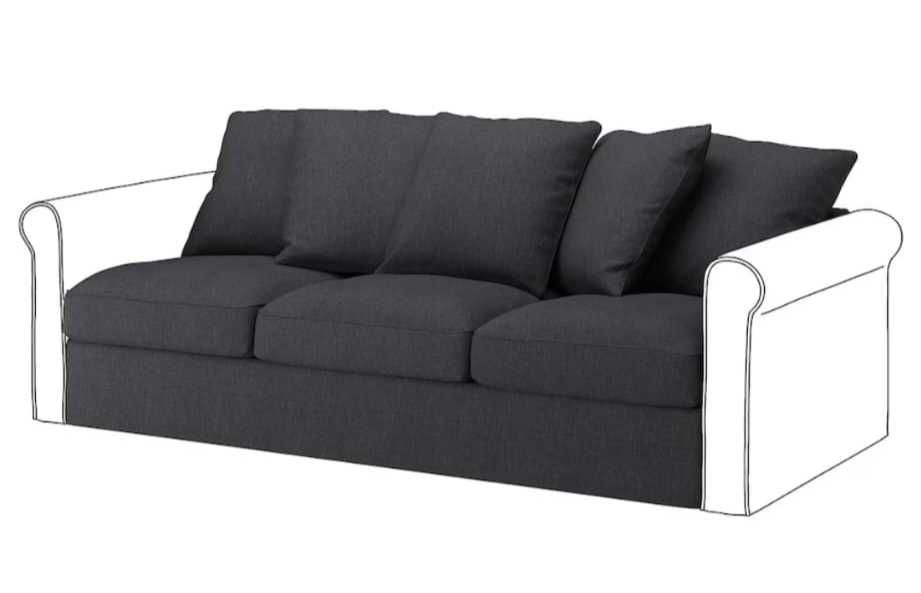 Capas sofá GRONLID IKEA , cinzenta