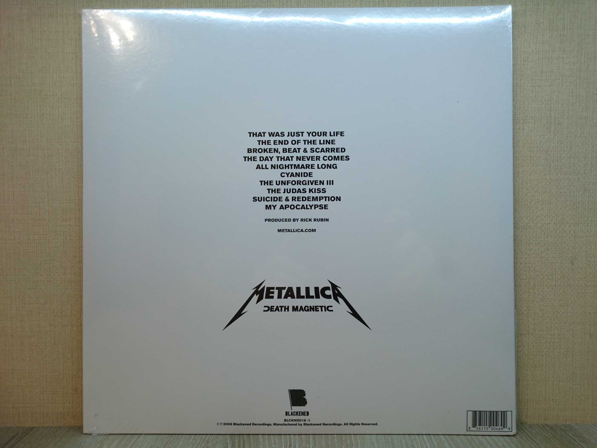 Виниловые пластинки Metallica – Death Magnetic 2008 (Металлика) НОВЫЕ!