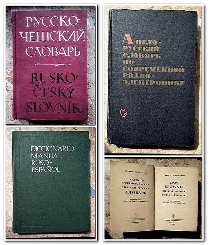 Книга  Словарь чешский испанский сербохорватский польский