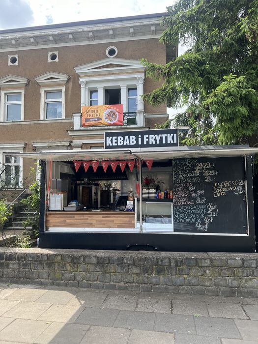 FoodTruck przyczepa gastronomiczna Kebab i frytki