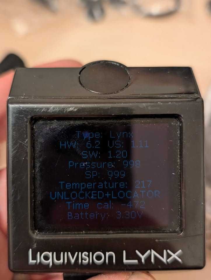 Liquivision Lynx Air Integrated dive computer