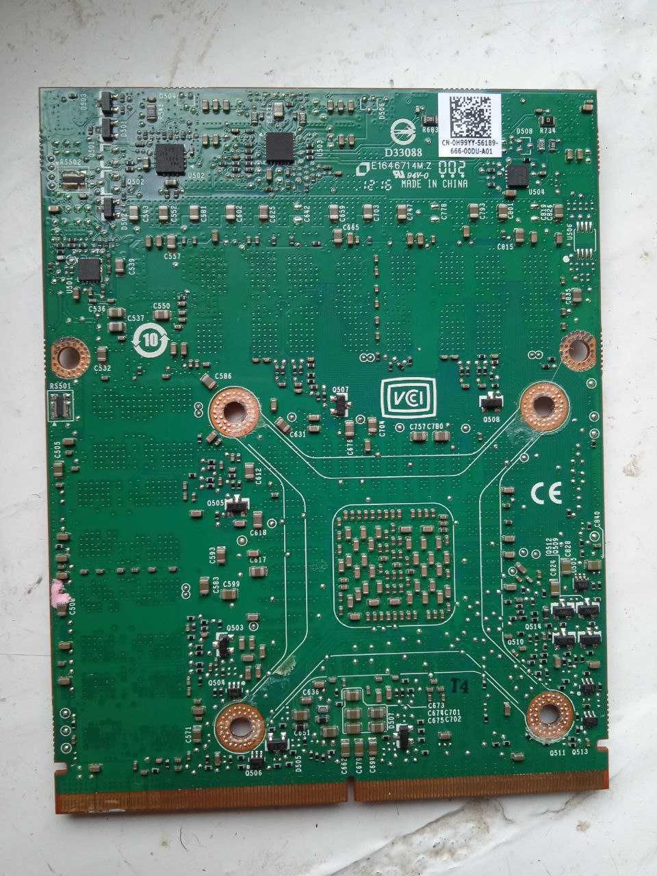 Nvidia Quadro M3000M 4GB MXM Video Graphics Card