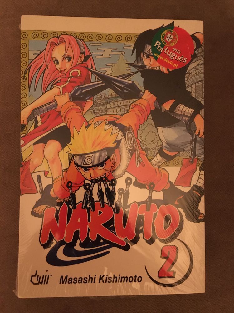 Livros Manga Naruto