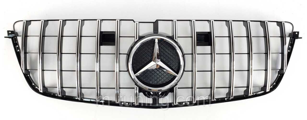 Решетка радиатора Mercedes X166 GL GLS тюнинг стиль AMG GT