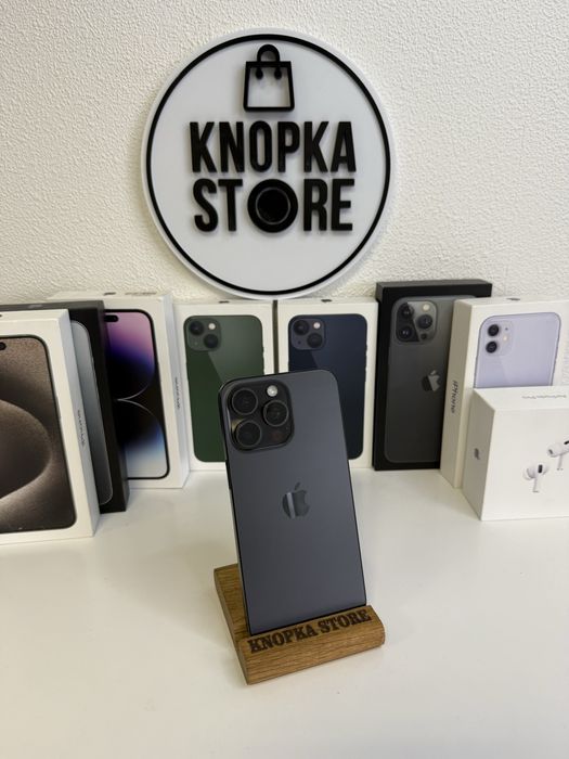 iPhone 15 Pro Max 256 Gb Black Neverlock Гарантія Обмін 54325