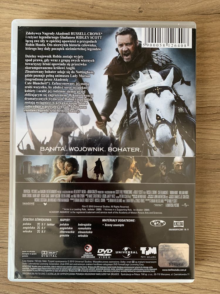 Alexander/Robin Hood 2 X DVD