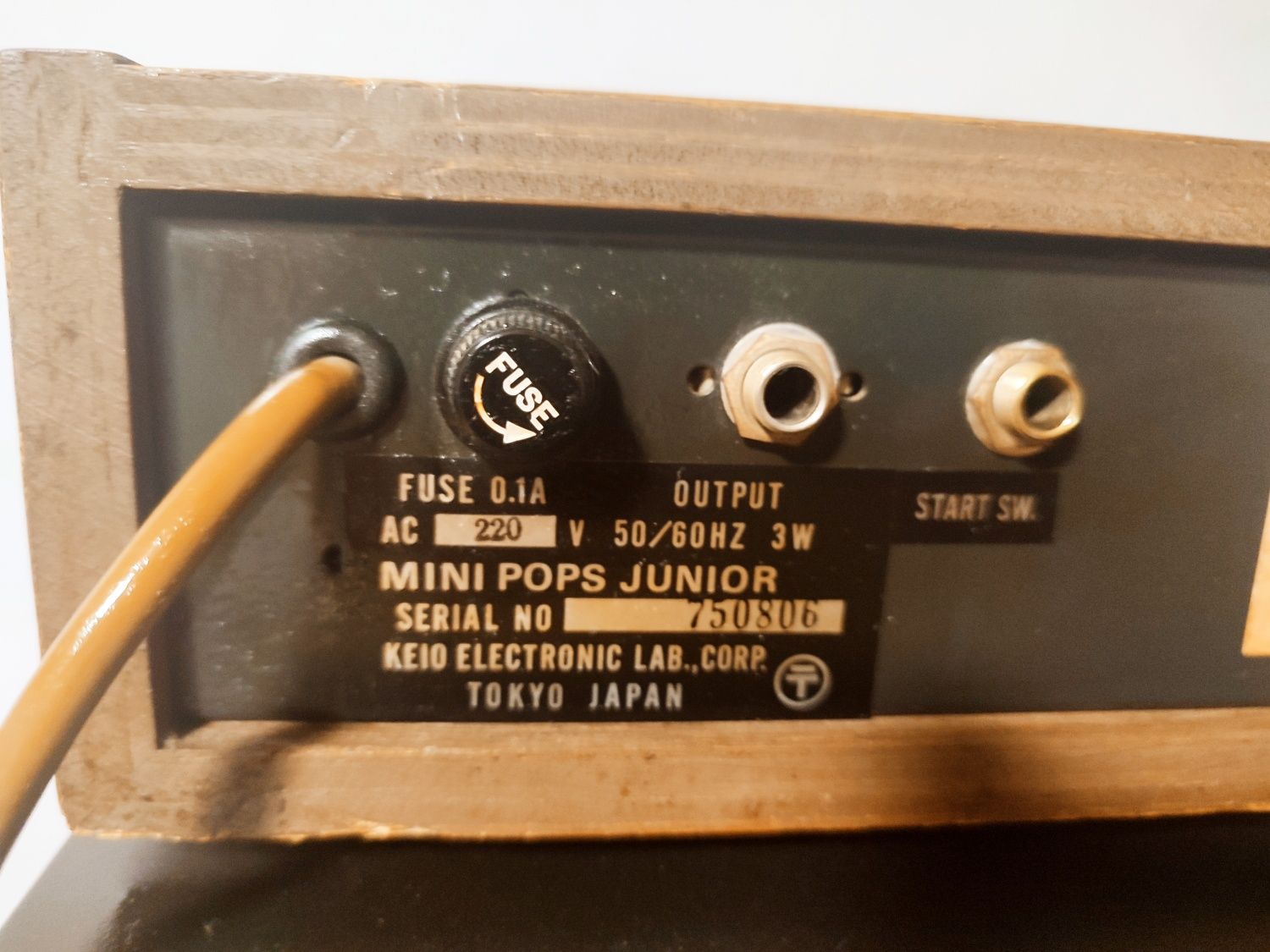 UNIKAT! Automat perkusyjny Korg Mini Pops Junior Keio