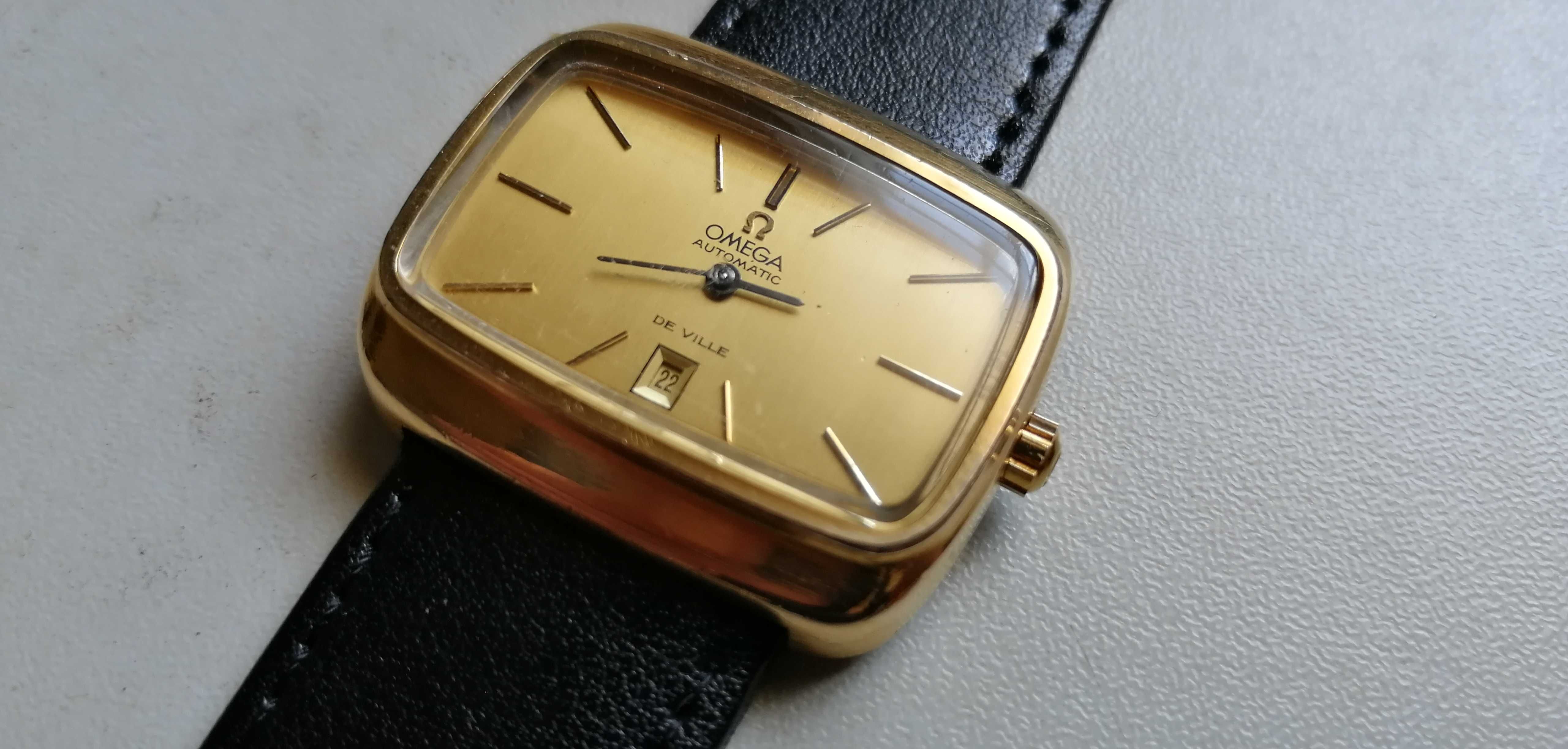 omega - geneve - automat - XL - zegarrek