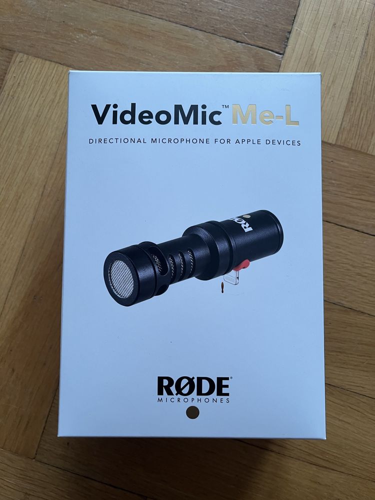 Mikrofon Rode VideoMic Me-L Nowy iPhone iOS