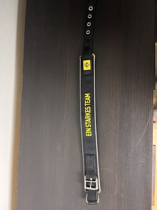 Obroza dla psa , czarno żółta