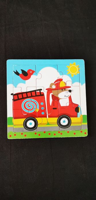 Układanka drewniana