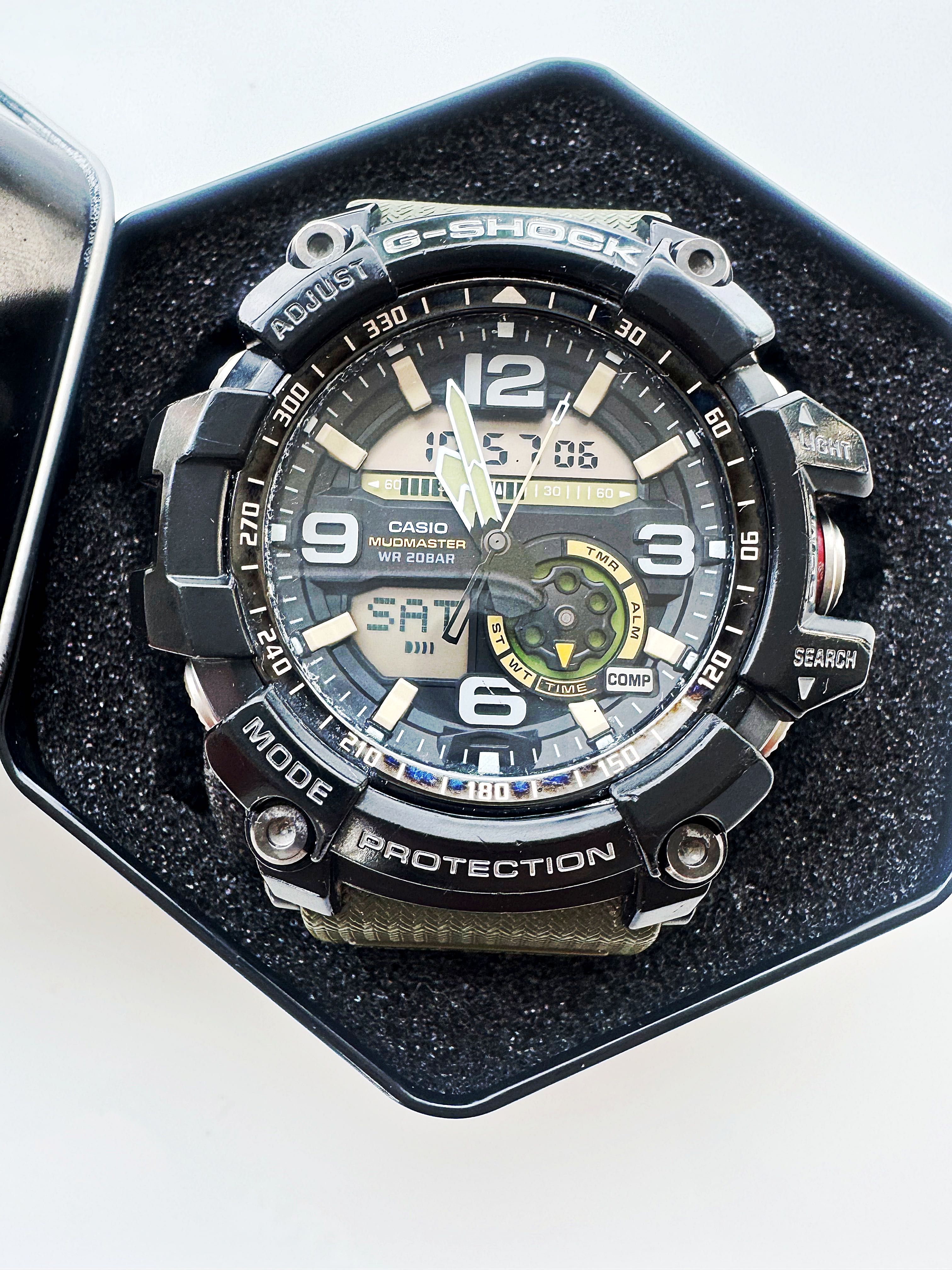 Zegarek Casio G-SHOCK MUDMASTER GG-1000-1A3 ER Czarno Zielony