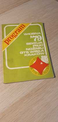 Wisła Kraków  książka piłka nożna wiosna 1979r