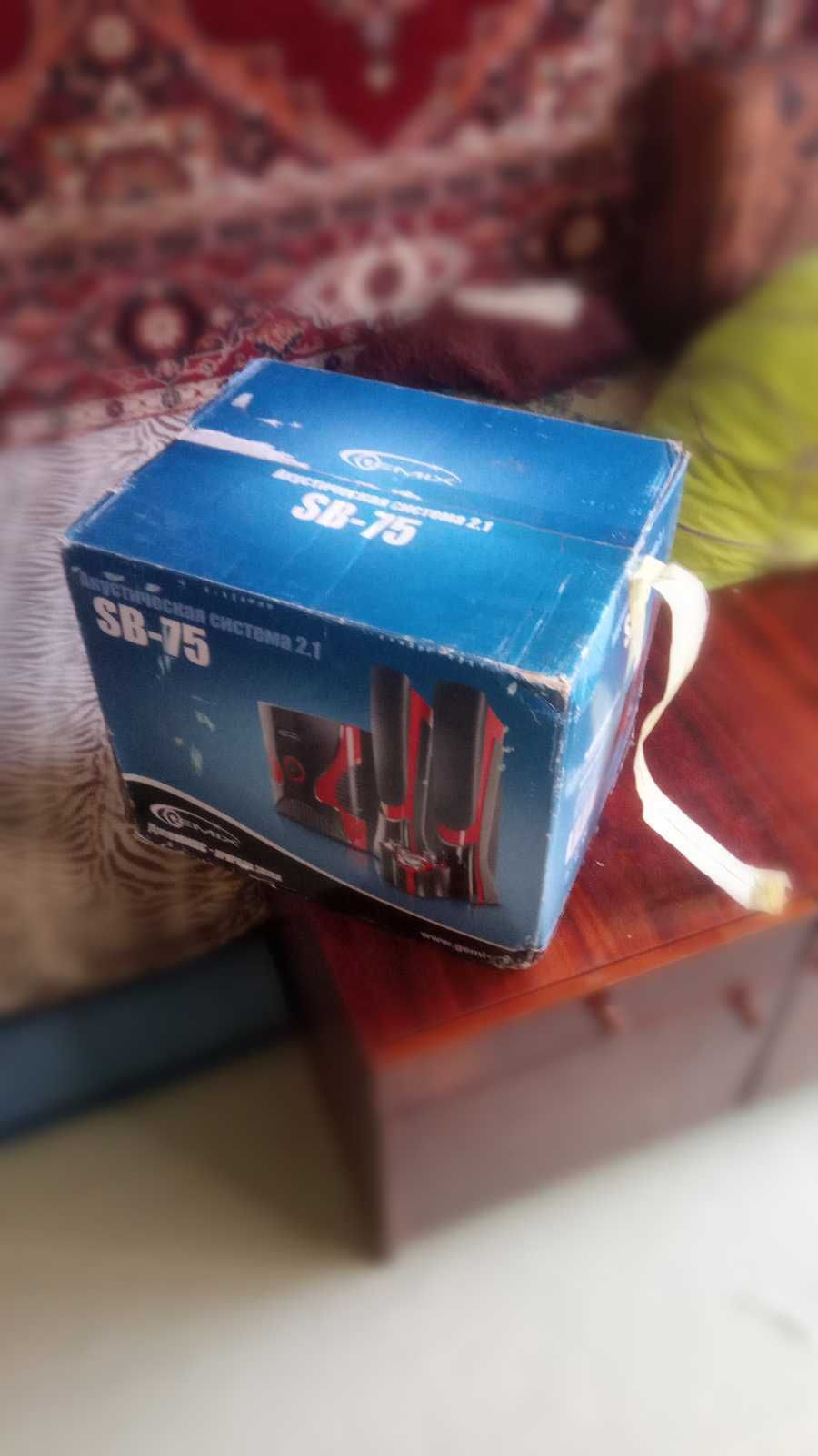 Акустична система Gemix SB-75 Black/Red, раніше не використовувалась