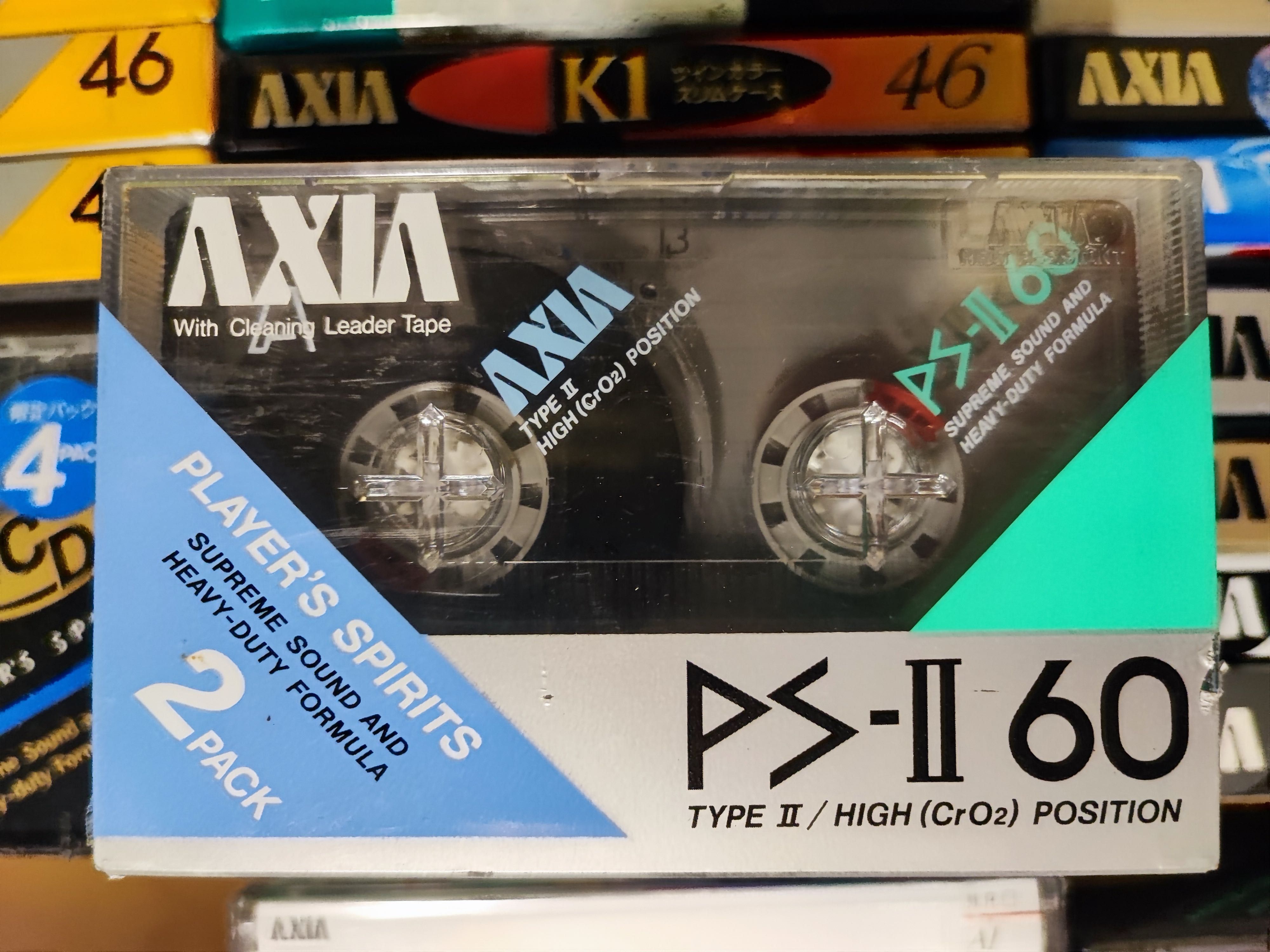 Cassette AXIA (FUJI) PS-II C60