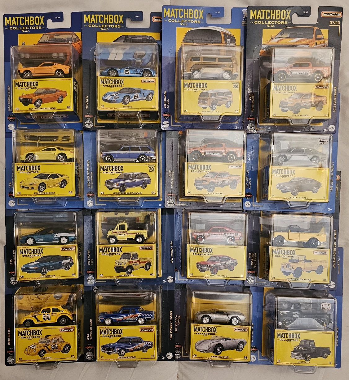 Matchbox vários modelos