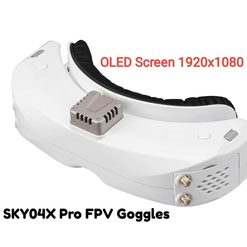 SKY04x Pro від Skyzone окуляри білі та чорuні+hdmi кабель 2м
