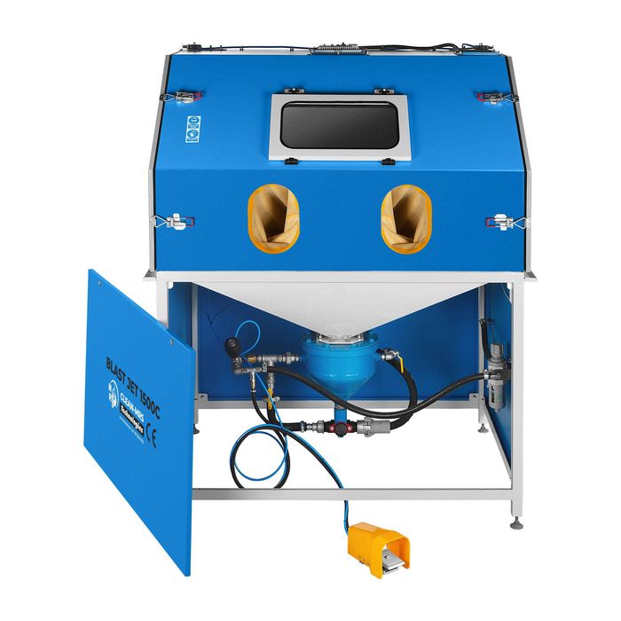 Piaskarka Blast Jet 1500 duża , kabinowa , piaskowanie